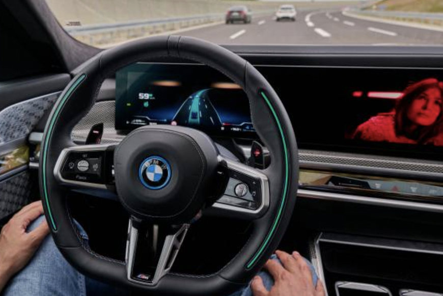 Hochautomatisiertes Fahren auf Level 3 im neuen BMW 7er